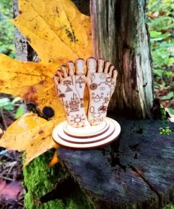 Chaitanya Mahaprabhu Lotus feet Statue