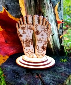 Chaitanya Mahaprabhu Lotus feet Statue 1