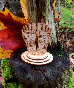 Chaitanya Mahaprabhu Lotus feet Statue 2