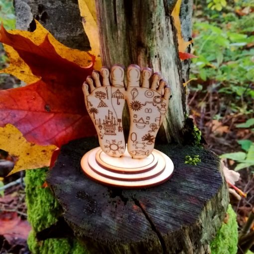 Chaitanya Mahaprabhu Lotus feet Statue 2