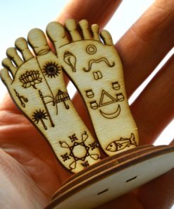 Krishna Lotus feet Statue