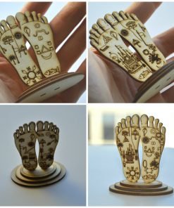 Statue of Lords Feet Collage