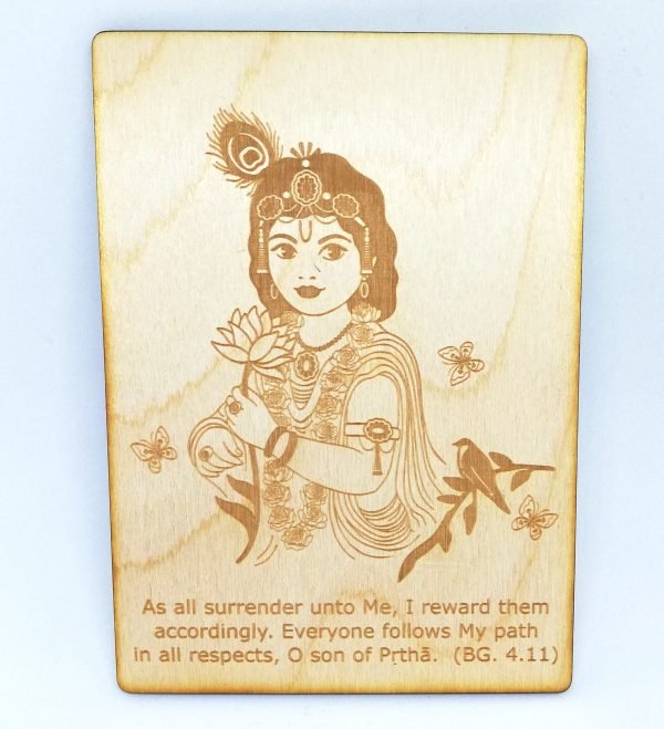 Radharani Postcard