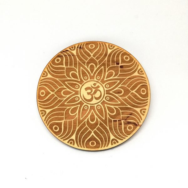Om coasters wood