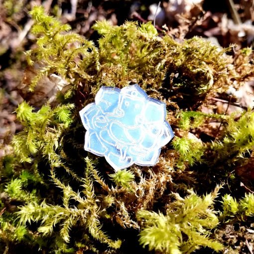Ganesh Mirror Brooch 2