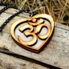 OM wooden Necklace