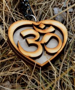 OM wooden Necklace 2