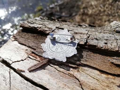 Sudarshana Chakra Brooch 3.1