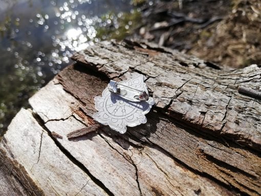 Sudarshana Chakra Brooch 3.1