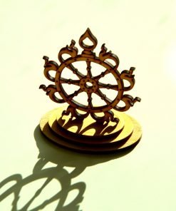 Sudarshana Chakra wooden statue 7