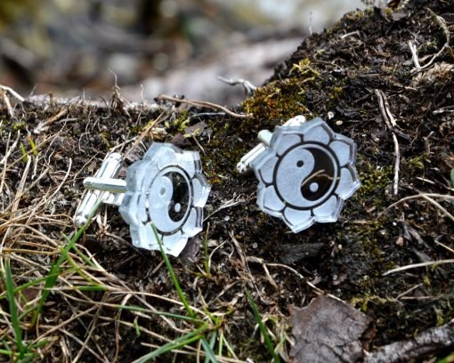 Yin Yang Cuff links 2