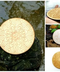 Alternative view of Coaster personalized design laser cut and engraved GOOD PRICE Minimum Order 20 coasters